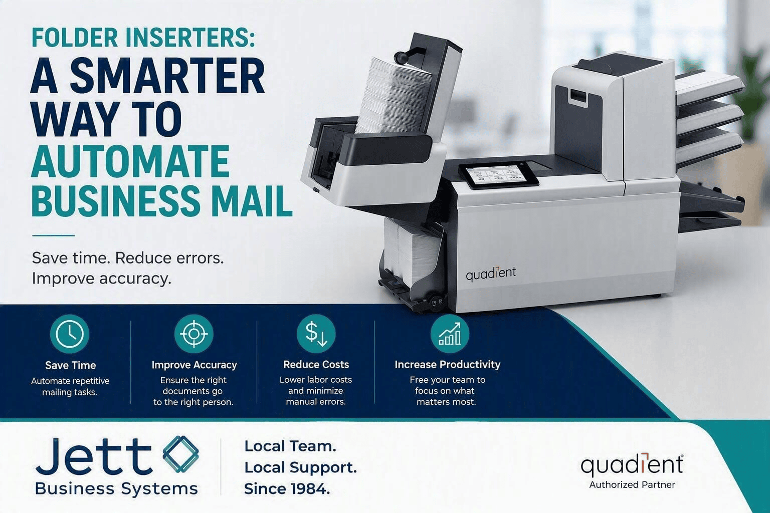 Folder Inserters: A Smarter Way to Automate Business Mail